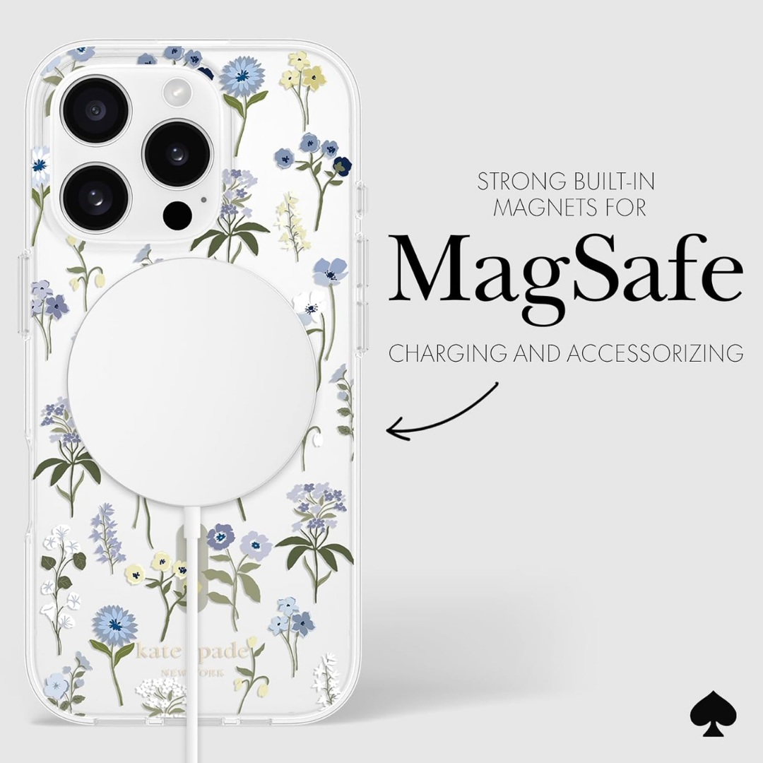 kate spade new york iPhone 16 Pro/ProMAX Case - Compatible with MagSafe - Designer Phone Case