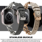 GRAMAS COLORS "Cornet" Leather Chain Watch Band (Fits 49/46/45/44mm & 41/40/38mm)