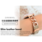 GRAMAS COLORS "Cornet" Leather Chain Watch Band (Fits 49/46/45/44mm & 41/40/38mm)