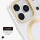 Kate Spade New York Icon Clear IPhone 17 series MagSafe Case – 12ft Drop, Camera Stand, Gold Accents