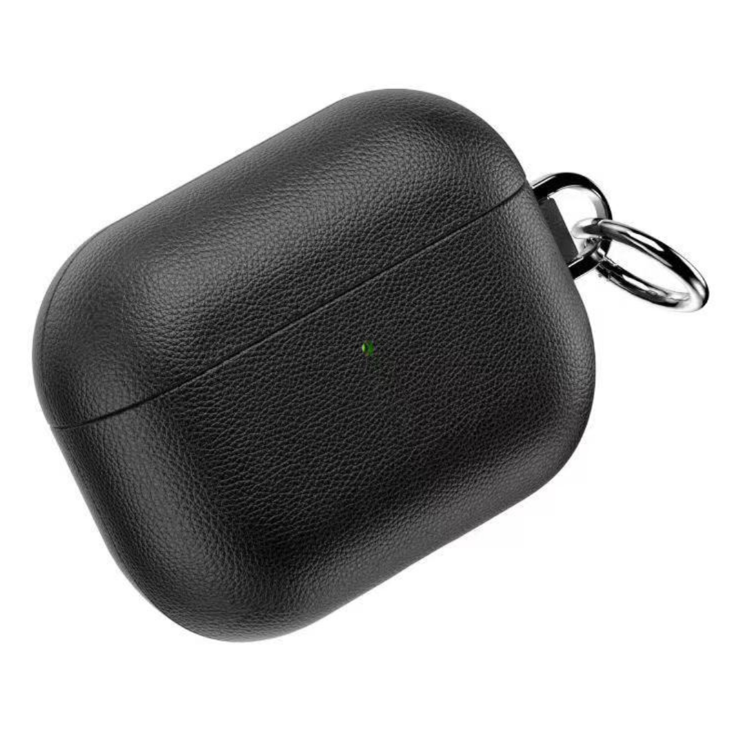 WiWU HC-201 Genuine Leather Protective Case for Audio Device 3rd Gen | Premium, Wireless Charging Compatible, Anti-Scratch