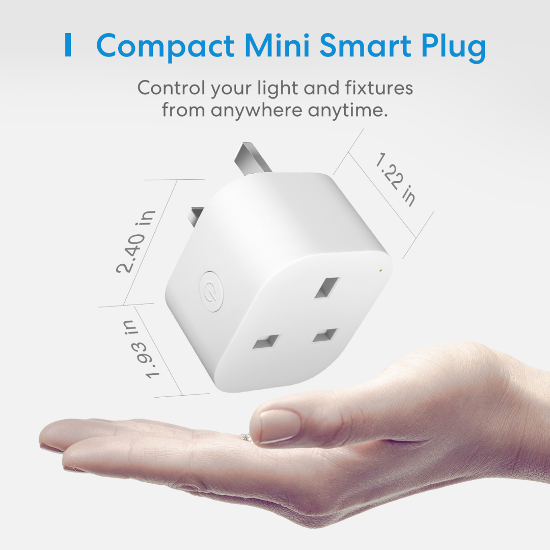 Meross MSS110 UK Smart Wi-Fi Plug Mini