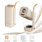 Yaber T1 Pro Portable Projector 1080P | 180° Gimbal Stand, Auto Focus, Licensed Netflix/Prime Video, 8W Audio, Wi-Fi 6