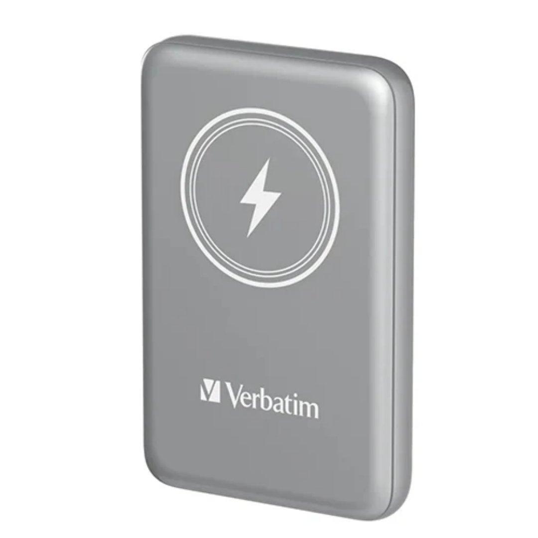 Verbatim MCP-10- 10000mAh Magnetic Wireless Mobile Rechargeable Battery