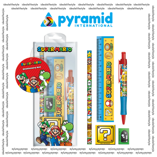 Pyramid Super Mario 5-in-1 Stationary Set