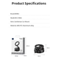 WiWU Gentleman Car Mount Wi-CH062 Magnetic Phone Holder 720° Foldable Desk Stand Zinc Alloy Dashboard Mount for Phone