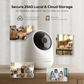 Dreame NAVO Care 1 Indoor Camera 2.5K Ultra HD Smart WiFi Camera AI Motion Detection 350° Pan Night Vision 2-Way Audio Home Security Camera