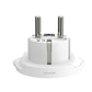 SKROSS World to Europe Travel Adapter (16A / 4000W Max) | Universal Plug for Germany, France, Spain & EU