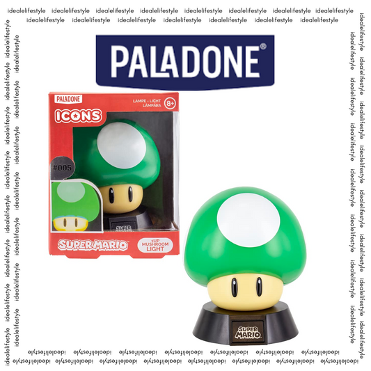 Paladone Super Mario 1UP Mushroom Icon Light (#005)