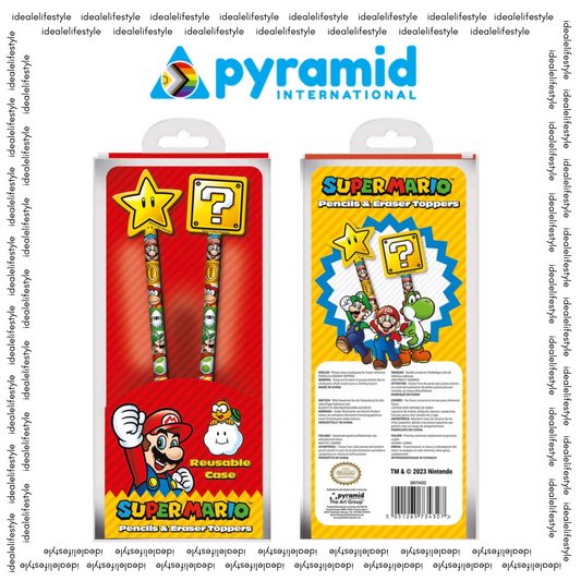 Pyramid Super Mario 2-in-1 Pencils Set