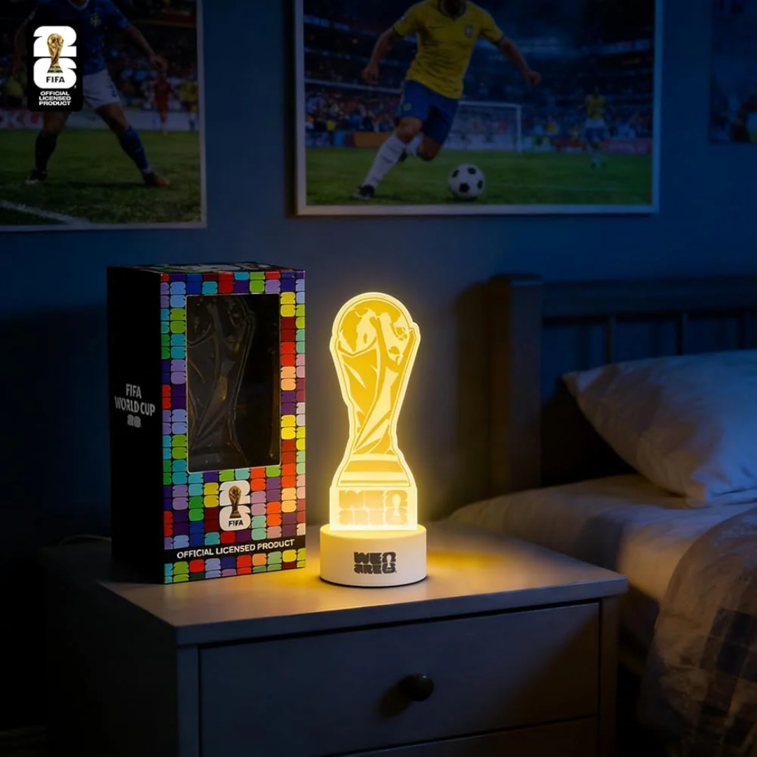 FIFA World Cup 2026 Acrylic Lamp | 7-Color LED | Buy Now! – idealelifestyle