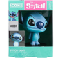 Official Disney Stitch Icon Light | 11cm Tall 3D Experiment 626 Collectible Lamp | Battery Powered Portable Night Light | Paladone Licensed Lilo & Stitch Room Decor Gift