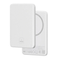 WiWU Wi-P085 5000mAh Ultra Slim 0.68cm Solid State Magnetic Wireless Power Bank 15W Fast Charge Aluminum Type C