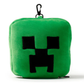 Travelmall Minecraft Creeper Shaped Plush Travel Pillow & Eye Mask Set