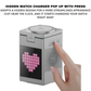 WiWU W043 Pixel 5-in-1 Wireless Charging Station 15W Fast Charge 5W Bluetooth Speaker Clock Watch Earbud Dock W043