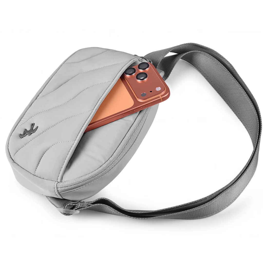 WiWU Terrace Sling Bag Waterproof Chest Bag Casual Crossbody Travel Shoulder Bag with Adjustable Strap YKK Zipper Unisex