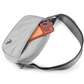 WiWU Terrace Sling Bag Waterproof Chest Bag Casual Crossbody Travel Shoulder Bag with Adjustable Strap YKK Zipper Unisex