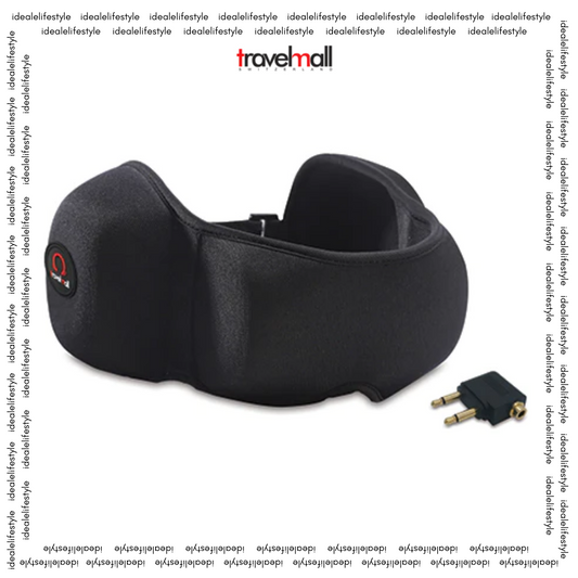 Travelmall 3D sleeping mask with integrated headphones