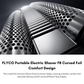 FLYCO F8 Portable Electric Foil Shaver – 3 Heads, IPX7 Washable