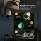 Dreame NAVO Elite 1 OutCam 4K Dual Lens Outdoor Security Camera IPX7 Waterproof Solar Powered AI Human Tracking WiFi Camera Night Vision