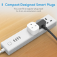 Meross MSS110 UK Smart Wi-Fi Plug Mini