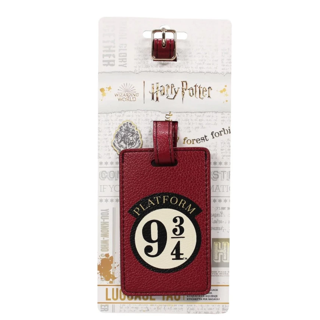 Travelmall Platform 9 3/4 (Harry Potter) PU Leather Luggage Tag (Officially Licensed)