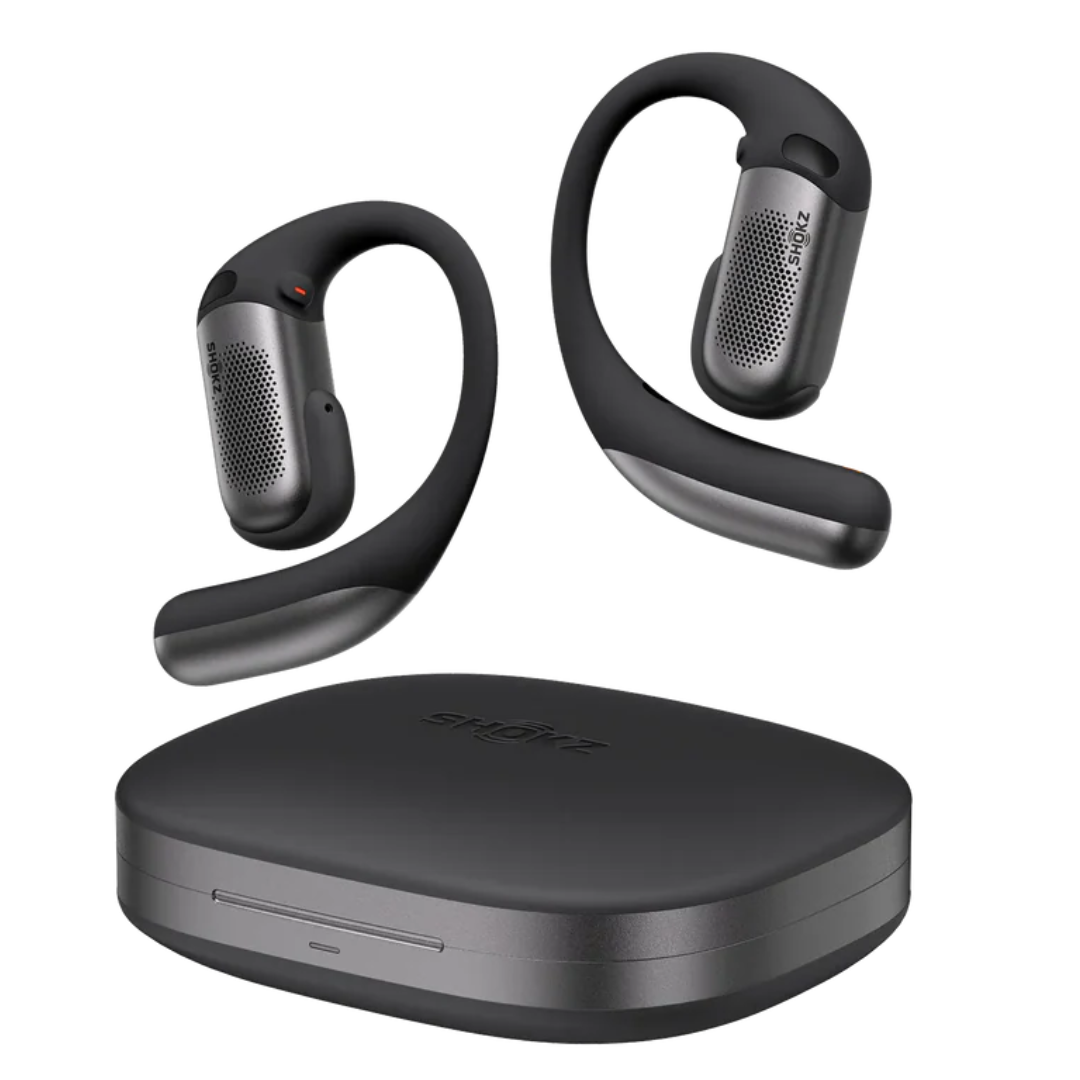 Shokz OpenFit Pro Open-Ear True Wireless Earbuds | Shokz SuperBoost™ & DirectPitch™ Tech | Dolby Atmos Optimized | IP55 Sweatproof | 50-Hour Battery Life | Noise Reduction | USB-C & Wireless Charging