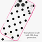 kate spade new york Picture Dot Pop Pink MagSafe Case for iPhone 18 Pro Max 18 Pro Polka Dot Print 12ft Drop Protection