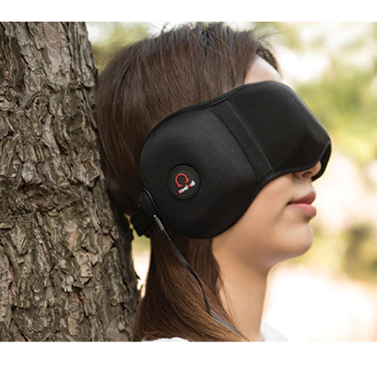 Travelmall 3D sleeping mask with integrated headphones