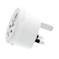 SKROSS World to UK Travel Adapter (7A / 1750W Max) | Universal Plug with Replaceable Fuse for UK, Ireland & UAE