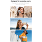 WiWU Wi-P085 5000mAh Ultra Slim 0.68cm Solid State Magnetic Wireless Power Bank 15W Fast Charge Aluminum Type C
