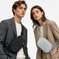 WiWU Terrace Sling Bag Waterproof Chest Bag Casual Crossbody Travel Shoulder Bag with Adjustable Strap YKK Zipper Unisex