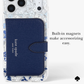 Kate Spade New York iPhone 17 MagSafe Case – Drop Protection | Floral, Glitter, Clear | Autumn Toile, Cherry Dot