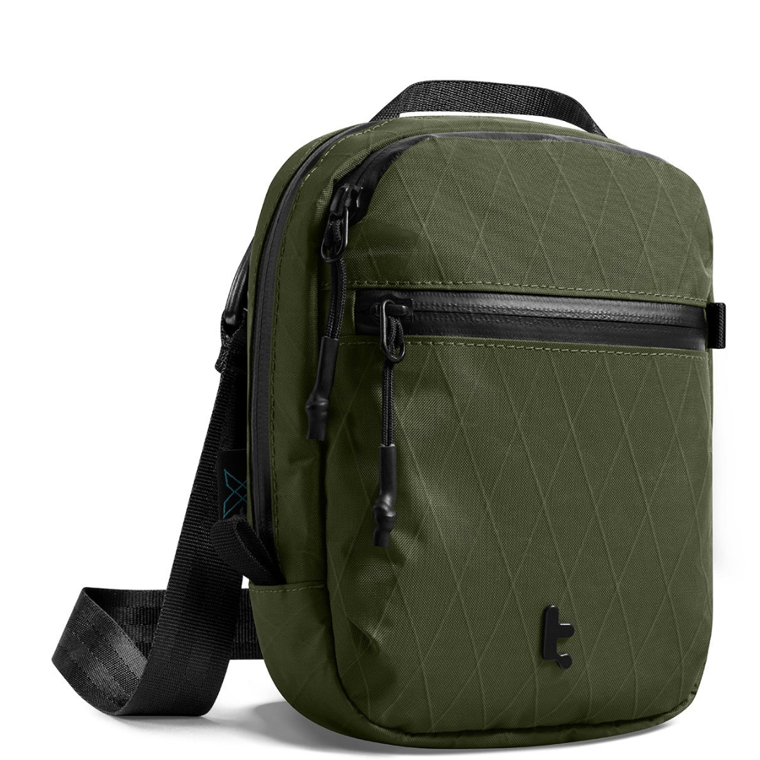TOMTOC Aviator T37 X-Pac Travel Crossbody Bag RFID Secure Lightweight Sling for Passport Phone Daily Travel