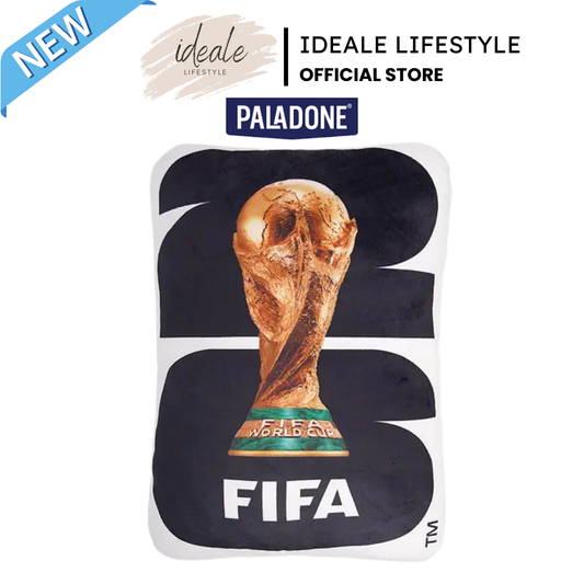 Paladone FIFA World Cup 2026 Official Licensed Cushion | Premium Soft Football Fan Pillow | Travel & Home Decor Collectible | Large 55cm Comfort Cushion - Buy Now!