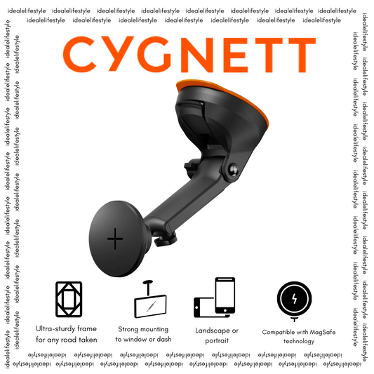 CYGNETT MagDrive – Extendable Magnetic Car Mount - Window