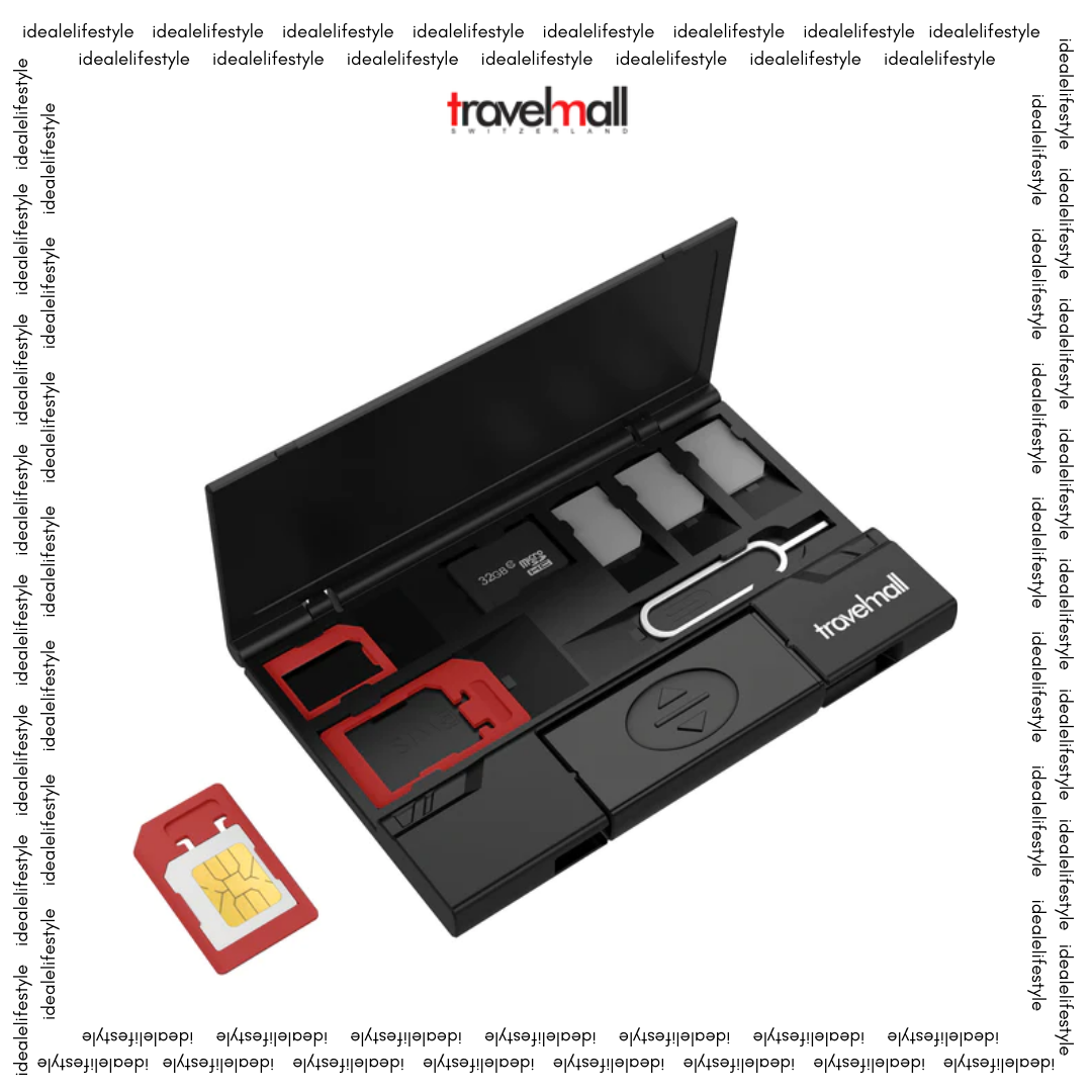 Travelmall Ultra Slim Multi-Storage SIM Card Organizer – idealelifestyle