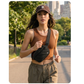 WiWU Terrace Sling Bag Waterproof Chest Bag Casual Crossbody Travel Shoulder Bag with Adjustable Strap YKK Zipper Unisex