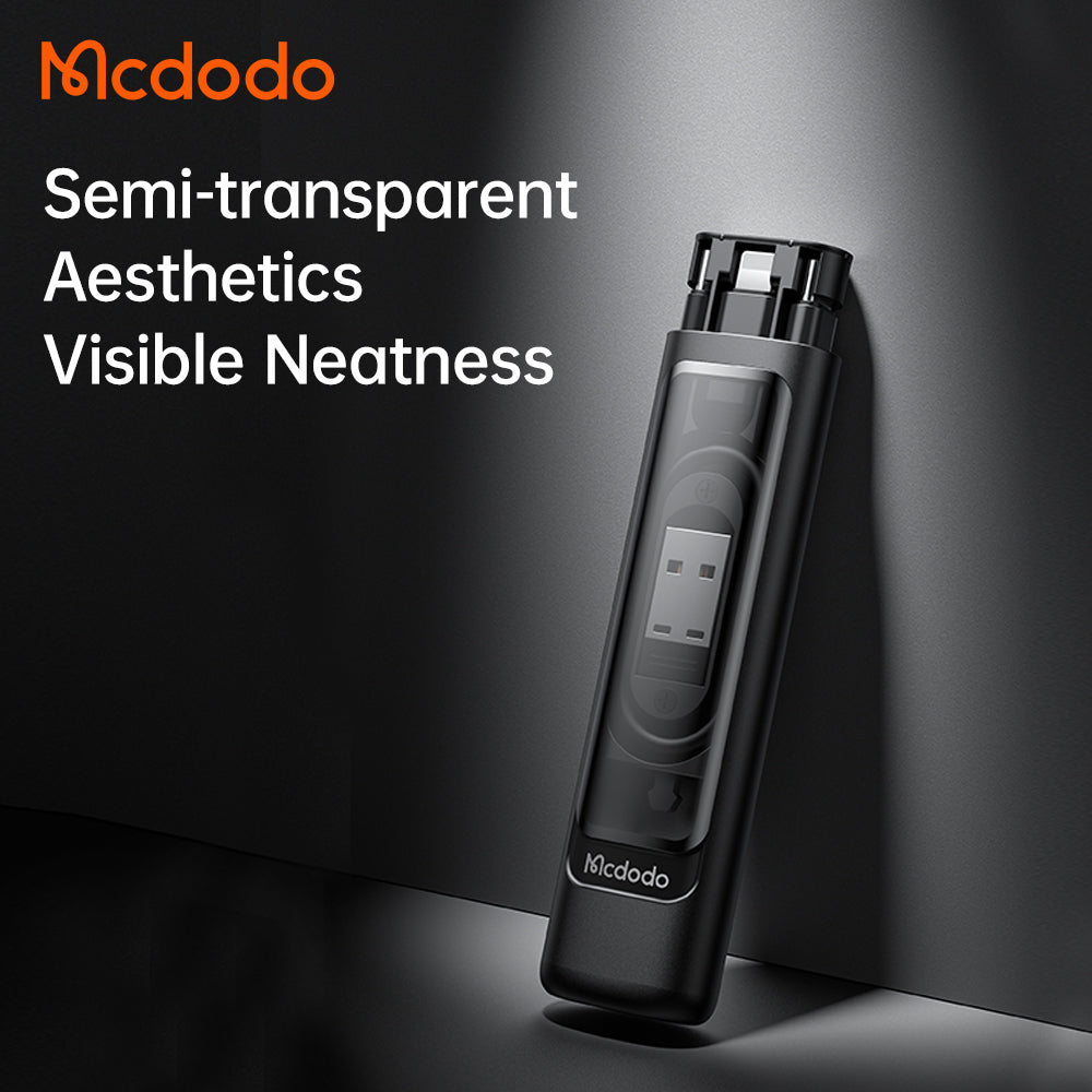 MCDODO WF-1720 Multifunctional Storage Box (Cable+ Connector+ SIM Eject Pin+ Card Slot)