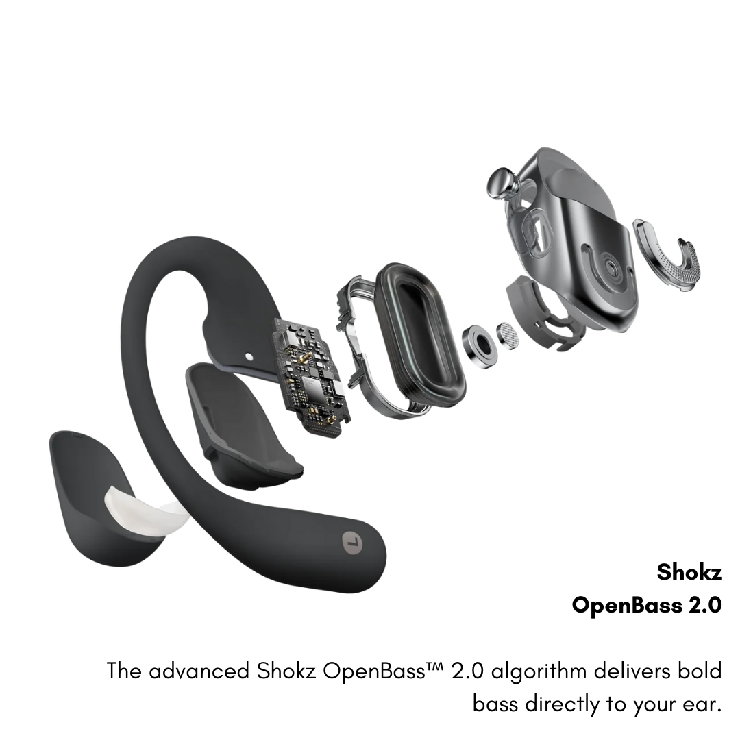 SHOKZ OPENFIT 2 Open-Ear Comfort Ultimate Sound