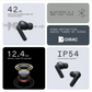 CMF BY NOTHING Buds Wireless Earbuds,42dB Active Noise Cancellation,35.5H Playtime IP54 Waterproof Earphones,Bluetooth 5.3 Dual-Device Connection in Ear Headphones