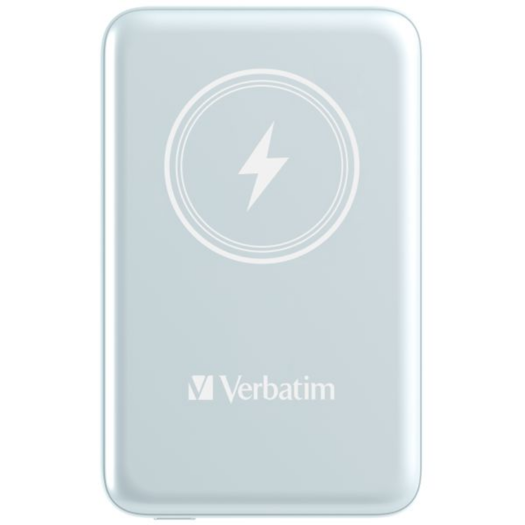 Verbatim MCP-10- 10000mAh Magnetic Wireless Mobile Rechargeable Battery