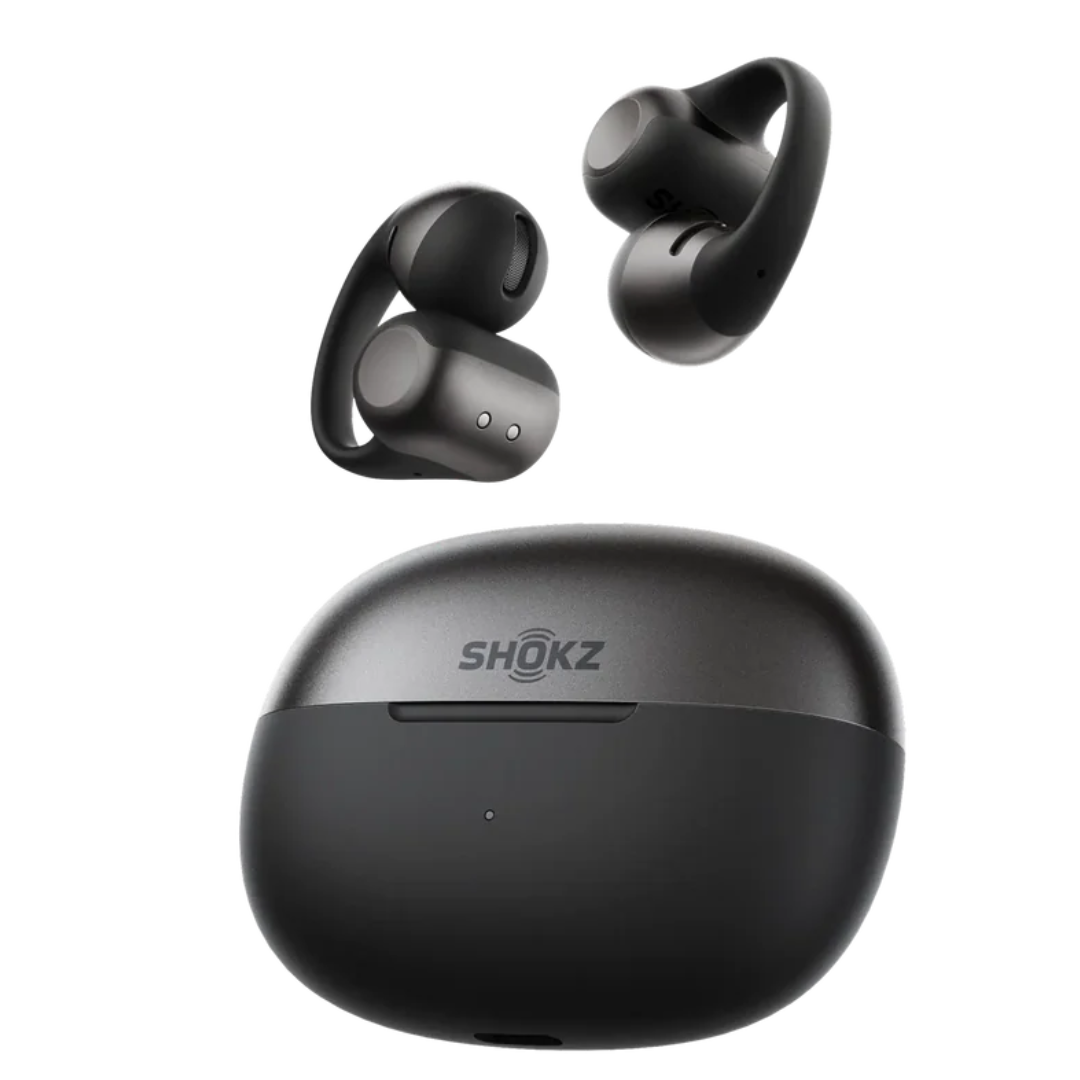 SHOKZ OpenDots 2 Open Ear Wireless Earbuds Bluetooth Dolby Audio Bass IP57 Sport Headphones Noise Canceling Earphone