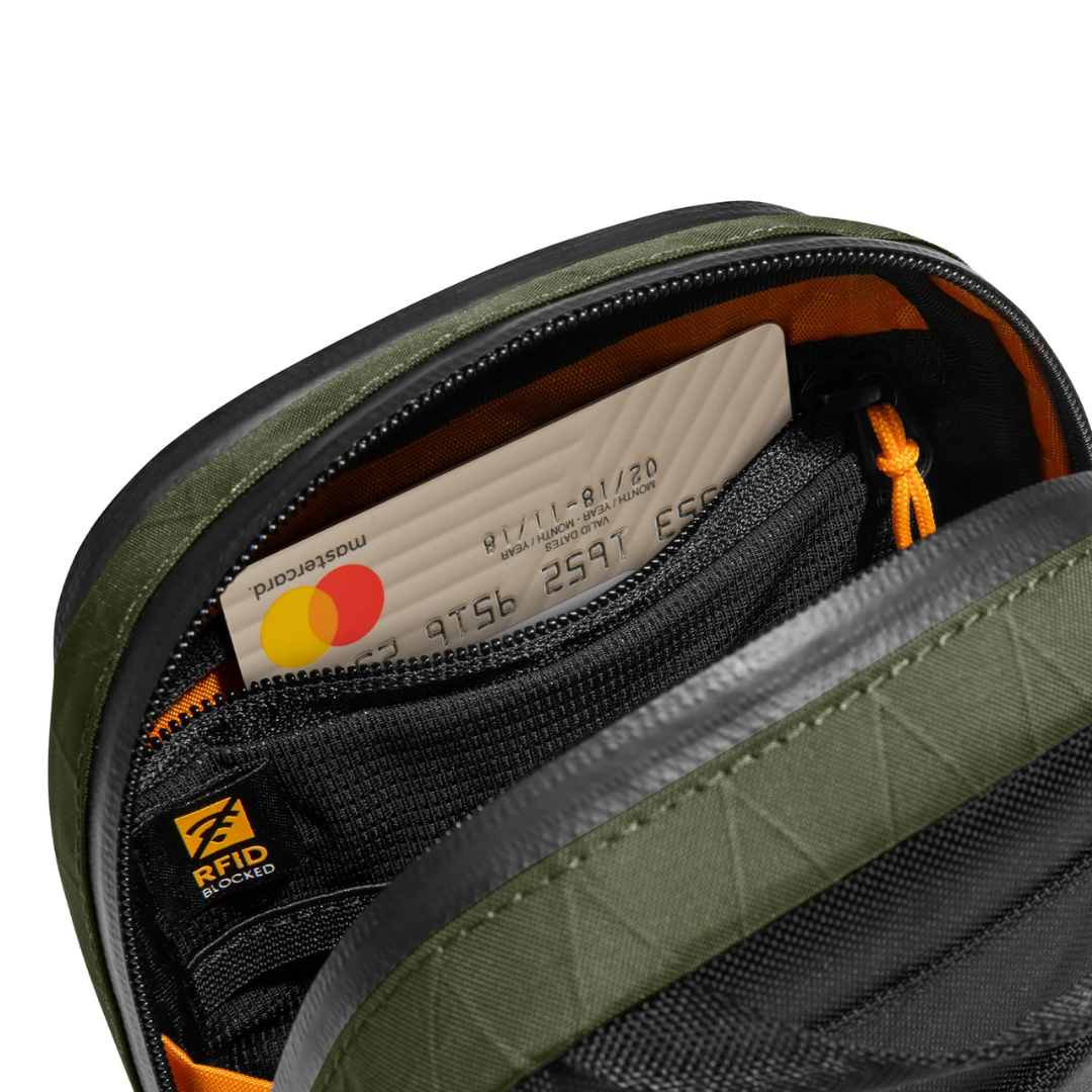 TOMTOC Aviator T37 X-Pac Travel Crossbody Bag RFID Secure Lightweight Sling for Passport Phone Daily Travel