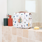 Official Harry Potter Hogwarts Toiletry Bag by Travelmall with hanging hook, zippered compartments, and carry handle – compact and foldable travel organizer.