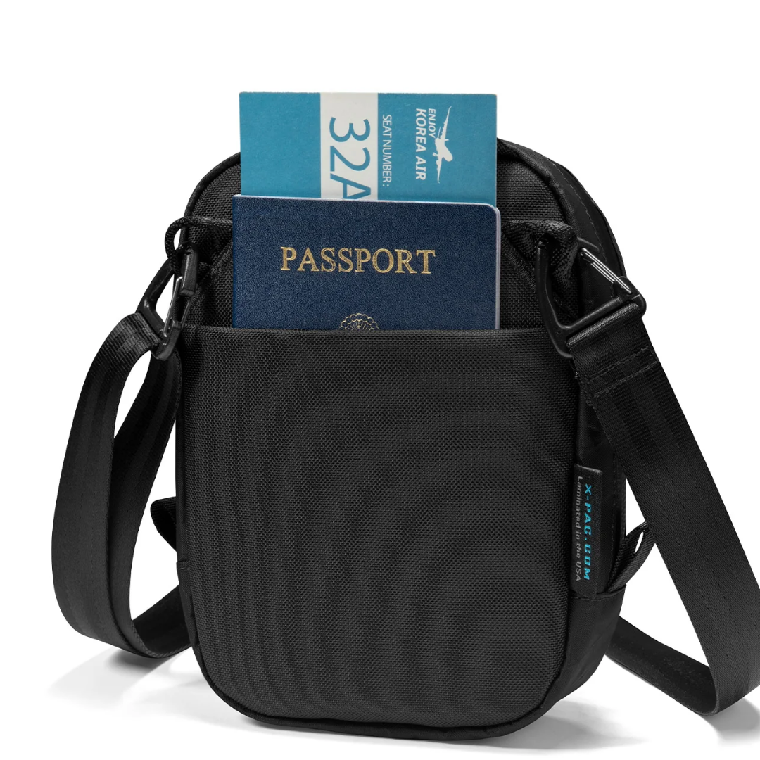 TOMTOC Aviator T37 X-Pac Travel Crossbody Bag RFID Secure Lightweight Sling for Passport Phone Daily Travel