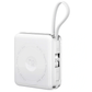 WiWU Mag Plus XF17 3-in-1 Magnetic Wireless Power Bank 10000mAh Built-in Type C Cable 20W PD Fast Charger Flight Approved