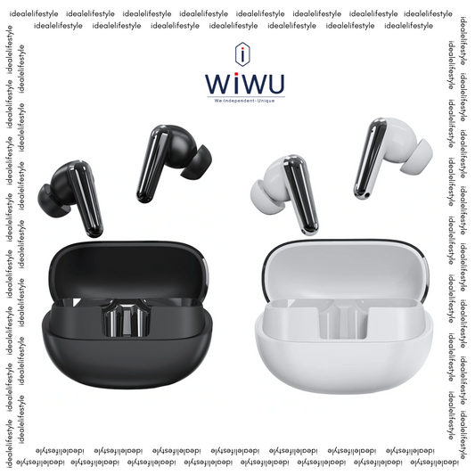 WiWU Reno T19 TWS Earbuds – True Wireless Stereo Headphones with ANC + ENC, HiFi Sound & Touch Control