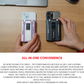 Verbatim 10000mAh 5-in-1 Magnetic Wireless Power Bank | Built-in USB-C & Lightning Cables