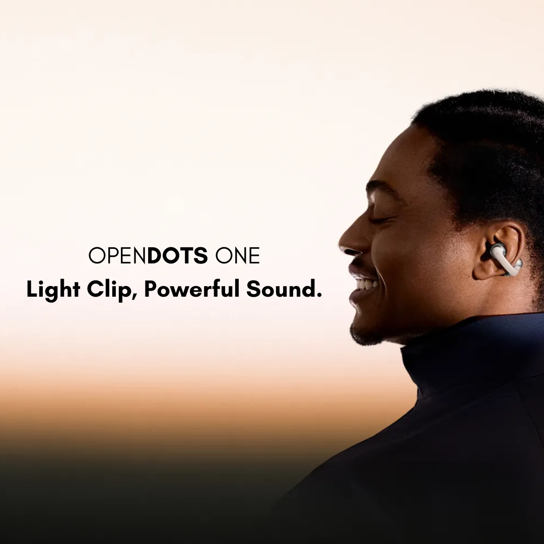 Shokz OpenDots ONE open-ear wireless earbuds with Dolby Audio